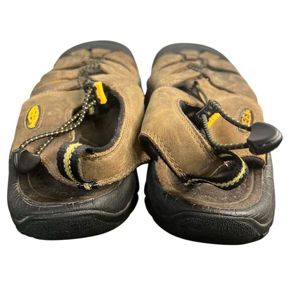 Keen Newport Waterproof Hiking Sandals Mens size 9.5 Brown Leather Outdoor Shoes main image 7